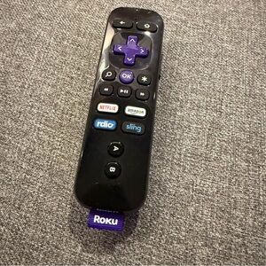 Roku 3 Remote RC-TR2 w/ Shortcut Buttons Untested / As-Is Clean Genuine OEM